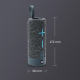 Enceinte Bluetooth Portable Etanche Avec Subwoofer Puissant Support AUX TF USB Autonomie 10h Son Stéréo 360° - www.yonis-shop...