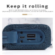 Enceinte Bluetooth Portable Étanche IPX5 Avec Subwoofer Support Carte TF Radio FM AUX Son Puissant Autonomie 2h - www.yonis-s...
