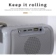 Enceinte Bluetooth Portable Étanche Avec Lumière LED Et Subwoofer Puissant Support TF FM AUX - www.yonis-shop.com