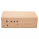 Réveil Haut-Parleur Enceinte Bluetooth Bois LED USB Alarme Lumière Nuit Qualité Audio - www.yonis-shop.com