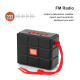 Enceinte Bluetooth Portable Multifonction Avec LED Lumineuse Support Carte TF Radio FM AUX USB Son Clair Batterie Durable - w...