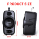 Enceinte Bluetooth Portable 10W Son Surround et Basses Profondes Autonomie 8H Support TF AUX USB Micro Intégré - www.yonis-sh...