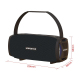 Enceinte Bluetooth Portable Étanche Avec Lumière Rythmique Support Appel Mains-Libres Lecteur U Disk Micro SD AUX FM - www.yo...