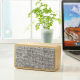 Enceinte Bluetooth Bois Double Haut-Parleur Autonomie Étendue Basses Profondes Anti-Dérapant Waterproof - www.yonis-shop.com