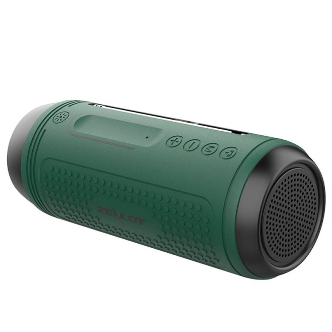 Enceinte Bluetooth Portable Multifonction Avec Lumière LED Et Son Stéréo Haute Qualité Protection Contre Eau Et Poussière Fon...