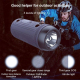 Enceinte Bluetooth Portable Multifonction Avec Lumière LED Et Son Stéréo Haute Qualité Protection Contre Eau Et Poussière Fon...