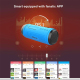 Enceinte Bluetooth Portable Multifonction Avec Lumière LED Et Son Stéréo Haute Qualité Protection Contre Eau Et Poussière Fon...
