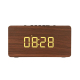 Enceinte Bluetooth Bois Puissante Basses Autonomie Longue Support Carte TF AUX - www.yonis-shop.com