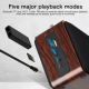 Enceinte Bluetooth Bois Design Tactile Avec Basses Profondes Supporte Carte TF U Disk AUX 3.5mm - www.yonis-shop.com