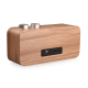 Enceinte Bluetooth Bois Avec Basses Surround 3D Support Carte TF U Disk AUX 3.5mm Autonomie Longue Durée 4500mAh - www.yonis-...