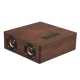 Enceinte Bluetooth Bois Puissante Basses Autonomie Longue Support Carte TF et AUX