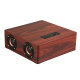 Enceinte Bluetooth Bois Puissante Basses Autonomie Longue Support Carte TF et AUX - www.yonis-shop.com