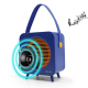 Enceinte Bluetooth Portable Sans Fil Son Stéréo TWS Support Mains Libres Et Entrée Audio Design Coloré Haut-Parleur Subwoofer...