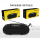 Enceinte Bluetooth Portable Stéréo Surround Avec Microphone Et Fonction FM Support Carte TF Lecture MP3 Batterie Rechargeable...