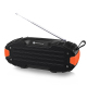 Enceinte Bluetooth Portable Stéréo Surround Avec Microphone Et Fonction FM Support Carte TF Lecture MP3 Batterie Rechargeable...