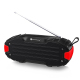 Enceinte Bluetooth Portable Stéréo Surround Avec Microphone Et Fonction FM Support Carte TF Lecture MP3 Batterie Rechargeable...