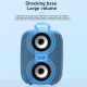 Mini Enceinte Bluetooth Puissante 8W Basses Profondes Lumière LED Etanche Fonction Appel Carte TF Radio FM TWS - www.yonis-sh...