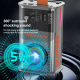 Mini Enceinte Bluetooth TWS Portable 5W Effet Sonore 360° Autonomie 18h Lumière Rythmique Charge Rapide - www.yonis-shop.com