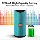 Enceinte Bluetooth Portable Étanche Stéréo Extérieur Haut-Parleur Puissant MP3 Avec Radio FM Carte SD USB Aux 10M Autonomie 3...