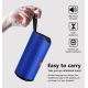 Enceinte Bluetooth Portable Étanche Stéréo Extérieur Haut-Parleur Puissant MP3 Avec Radio FM Carte SD USB Aux 10M Autonomie 3...