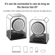 Enceinte Bluetooth TWS Portable 10W Basses Profondes Design Transparent Avec Base Magnétique Et Étui De Protection Outdoor - ...