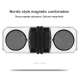 Enceinte Bluetooth TWS Portable 10W Basses Profondes Design Transparent Avec Base Magnétique Et Étui De Protection Outdoor - ...