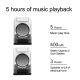 Enceinte Bluetooth TWS Portable 10W Basses Profondes Design Transparent Avec Base Magnétique Et Étui De Protection Outdoor - ...