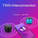 Mini Enceinte Bluetooth TWS Étanche et Anti-Bruit Son Haute Qualité Portable Autonomie 3h - www.yonis-shop.com