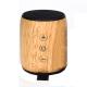 Mini Enceinte Bluetooth Bois Oak Avec Carte TF Et AUX 3.5mm Son Puissant Autonomie 4.5h Design Élégant