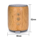 Mini Enceinte Bluetooth Bois Oak Avec Carte TF Et AUX 3.5mm Son Puissant Autonomie 4.5h Design Élégant - www.yonis-shop.com