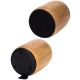 Mini Enceinte Bluetooth Bois Oak Avec Carte TF Et AUX 3.5mm Son Puissant Autonomie 4.5h Design Élégant - www.yonis-shop.com
