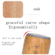 Mini Enceinte Bluetooth Bois Oak Avec Carte TF Et AUX 3.5mm Son Puissant Autonomie 4.5h Design Élégant - www.yonis-shop.com