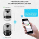Enceinte Bluetooth LED Lumineuse TWS Stéréo 6D Son Surround HIFI Autonomie Longue Durée Compacte et Portable - www.yonis-shop...