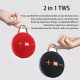 Enceinte Bluetooth Mini Portable LED Son 360° TWS Radio FM USB Micro SD Autonomie 1.5h Charge Rapide - www.yonis-shop.com