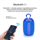 Mini Enceinte Bluetooth Portable LED Son Stéréo TWS Puissante Autonomie Longue Durée Compatible MP3 TF USB - www.yonis-shop.com