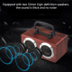 Enceinte Bluetooth Bois Stéréo Dual Horn Portable Avec Support Téléphone Autonomie 8h AUX TF - www.yonis-shop.com