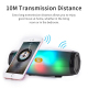 Enceinte Bluetooth Portable 5W Avec Lumière LED Effet Danse Son Stéréo Subwoofer AUX USB FM Mp3 Autonomie 3H - www.yonis-shop...