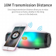 Enceinte Bluetooth Portable 5W Avec Lumière LED Effet Danse Son Stéréo Subwoofer AUX USB FM Mp3 Autonomie 3H - www.yonis-shop...
