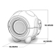 Mini Enceinte Bluetooth Panda Espace Portable HIFI 10h Autonomie Compatible Multi-Appareils - www.yonis-shop.com