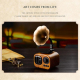 Enceinte Bluetooth Rétro Bois Portable Haut-Parleur Sans Fil Basses Puissantes Système Son Extérieur Radio FM Support Carte T...