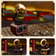 Enceinte Bluetooth Rétro Bois Portable Haut-Parleur Sans Fil Basses Puissantes Système Son Extérieur Radio FM Support Carte T...