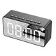 Enceinte Bluetooth Multifonction Avec Horloge LED Réveil Double Et Appels HD