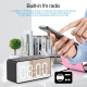 Enceinte Bluetooth Multifonction Avec Horloge LED Réveil Double Et Appels HD - www.yonis-shop.com