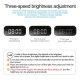Enceinte Bluetooth Multifonction Avec Horloge LED Réveil Double Et Appels HD - www.yonis-shop.com