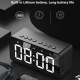 Enceinte Bluetooth Multifonction Avec Horloge LED Réveil Double Et Appels HD - www.yonis-shop.com