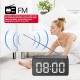 Enceinte Bluetooth Multifonction Avec Horloge LED Réveil Double Et Appels HD - www.yonis-shop.com