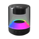 Mini Enceinte Bluetooth Lumineuse RGB Sans Fil Autonomie Longue Durée TWS Basses Puissantes Portable