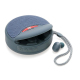 Mini Enceinte Bluetooth 2 En 1 Avec Casque Sans Fil Haut-Parleur Magique Mains Libres Radio FM Support Téléphone Aux MP3 TWS ...