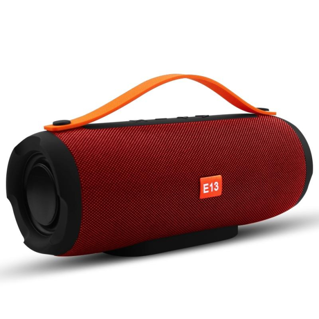 Enceinte Bluetooth Portable Rouge Puissante Avec Radio FM Subwoofer et Autonomie Longue Durée - www.yonis-shop.com