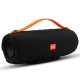 Enceinte Bluetooth Portable Rouge Noir Son Stéréo Puissant et Batterie Longue Durée avec Radio FM et Slot TF